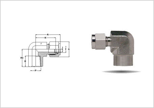 Double Ferrule Female Elbow–N Exporter