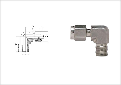 Double Ferrule Male Elbow–N Exporter