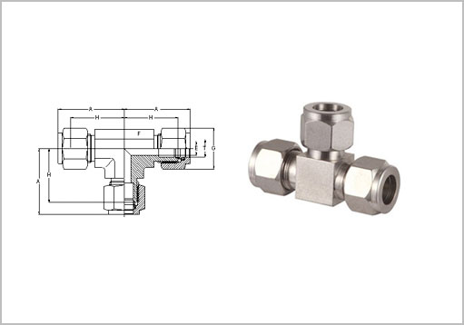 Double Ferrule Tee Exporter