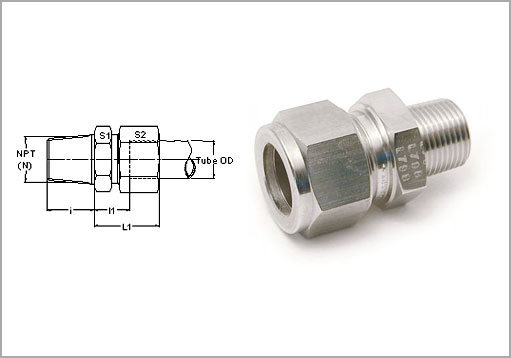 Flareless Male Connector Taper Exporter