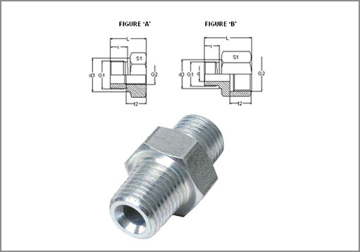 Flareless Male Female Reducing Adapter Exporter