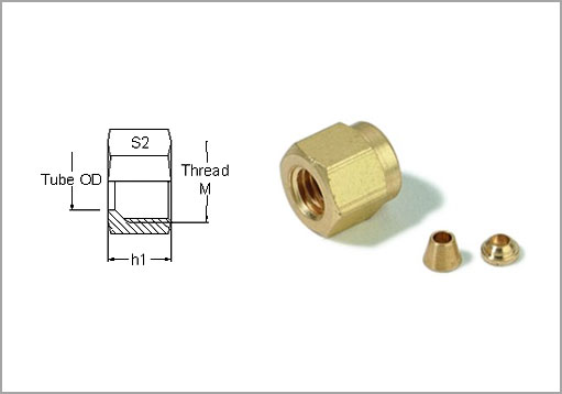 Flareless Nuts & Ferrule Fittings Exporter