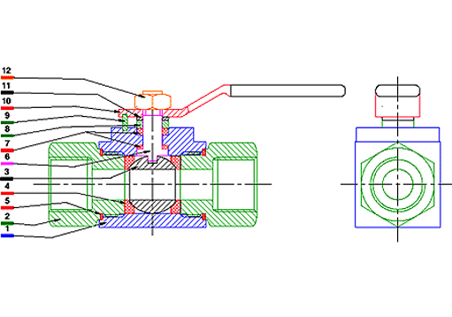 Stainless Steel Nickel Alloy High Pressure Ball Valves Exporter