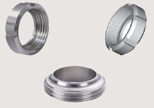 Stainless Steel Nut & Liner Dairy Fittings Manufacturer Exporter